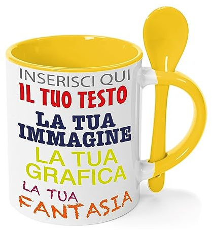 Gruppo Veneziano - tazza in ceramica personalizzata - personalizza la tua tazza con testi , loghi , grafiche , immagini e tanto altro - ideale per regalo e altro - 100% Made in Italy.