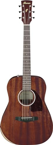 Ibanez PF14JR-OPN Open Pore Natural Acoustic Guitar with Gig Bag