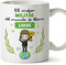 MUGFFINS Tazas Personalizadas para MILITAR hombre - En Español - Eres Mejor del Mundo - 11 oz / 330 ml - Regalo Personalizable original y divertido