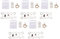 24 Set Portachiavi con Impronta di Bambino Bomboniere con Sacchetti di Organza Etichette di Ringraziamento Corda Per Baby Shower Party Apribottiglie Apri Birra Apri Barattoli Utensili da Cucina Gadget