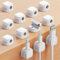 12 Pack Magnetic Cable Clip Organizer Cord Holder, Picozon Adhesive Cable Management, Wire Phone USB Charger Cable Holder Keeper Organizer for Car, Office Home Desktop, Wall, Night Table