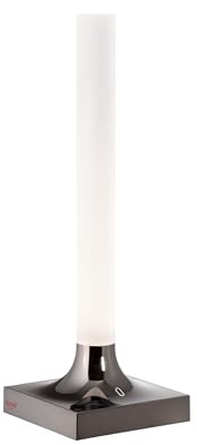 Kartell Lampada Ricaricabile dimmerabile, Titanio, H 29 cm