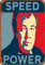 Speed Power Jeremy Clarkson Poster, Vintage-Metall-Blechschild für Büro, Zuhause, Klassenzimmer, Badezimmer, Dekoration, 20,3 x 30,5 cm