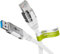 goobay 7,5m LAN-USB Câble 1 Gbit Transfert de données - USB A 3.0 vers RJ45 Ethernet Le câble CAT 6 connecte le routeur et l’ordinateur portable ou le PC - Remplace l’adaptateur USB vers LAN - 74162