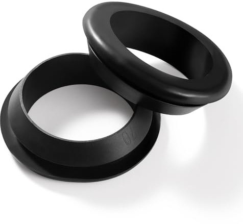 YIXISI 2 Pièces Diamètre 60 * 70 mm Passe Fil Caoutchouc, Caoutchouc Oeillet Conducteur Électrique Joint Anneau, Bouchons Oeillet en Caoutchouc, pour Câble, Prise et Câble