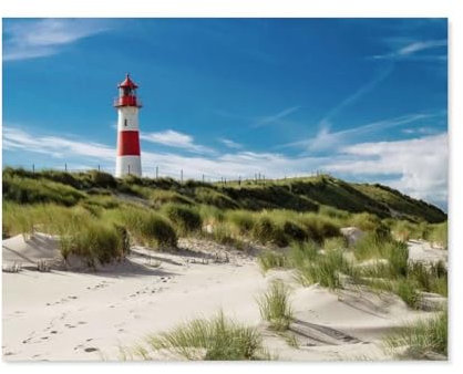 Puzzles Mit 1000 Teilen Puzzles Aus Papier，Sylt，Strand，Puzzle 1000 Teile Für Erwachsene Lustige Kreative DIY-Spielzeuggeschenke Für Mädchen Und Jungen（50x70cm）-B26