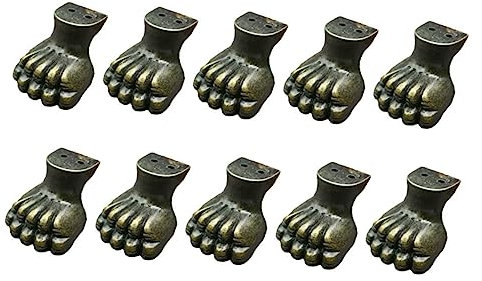 Homoyoyo 10stücke Holzbox Dekorative Beine Aus Vintage Möbelstützfüße Für Schmuckkästchen Holzboxen Und Aufbewahrungstruhen Elegantes Design Für Wohnräume