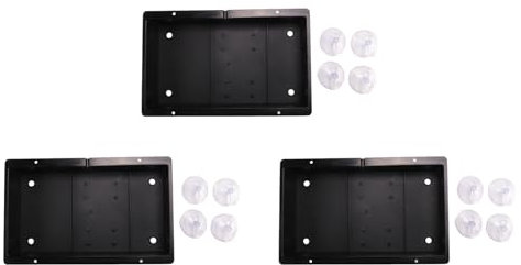 Rdjumpdjo 3X Arcade Joystick Bottom Case Replacement DIY Arcade Joystick Handle Arcade Game Kit Sturdy Construction
