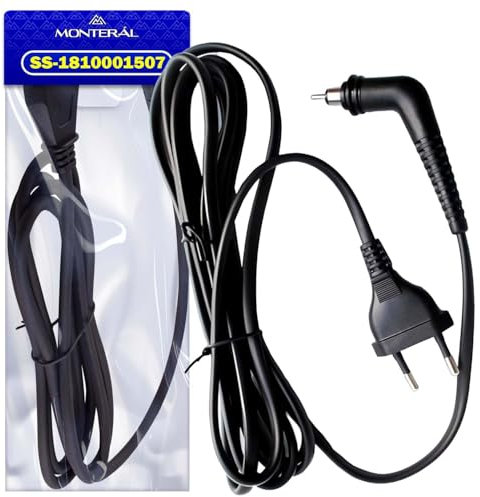 Cable Plancha Pelo con Código Original SS-1810001507 SS1810001507 para Rowenta Express Style SF1810C0/D80 SF1810F0/D80 SF1815F0/D80 SF1920F0/D80 - Garantía de 10 Años - MONTERAL