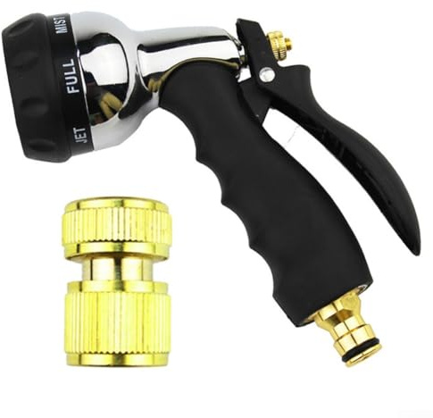 Verstellbare Muster Schlauchtülle Gartenschlauch Spray Autowäsche Wasserpistole Paket Hochdruck-Anti-Rutsch-Wasserschlauch Rohr