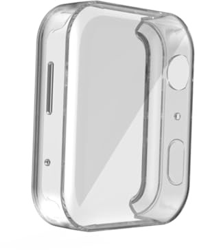 HEATSHAKING 2 piezas Funda Protectora Tpu Transparente para Reloj Inteligente Carcasa Duradera Antiarañazos y Completo Funciones