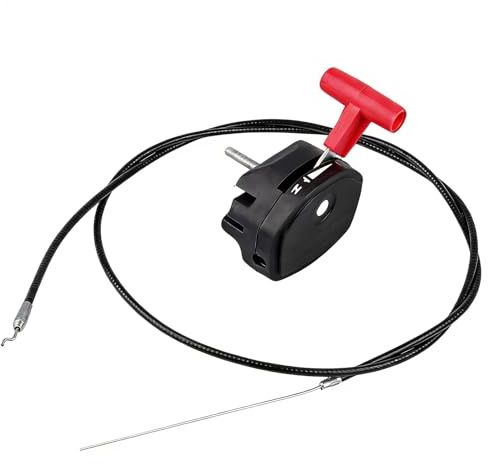 Diconu 142 cm Câble d'Accélérateur + Tondeuse Levier Universel Accessoires pour Câbles de Tondeuses à Gazon, Les Motoculteurs