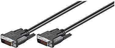 goobay MMK 110-180 24+1 DVI-D 1.8m - Cable DVI Negro