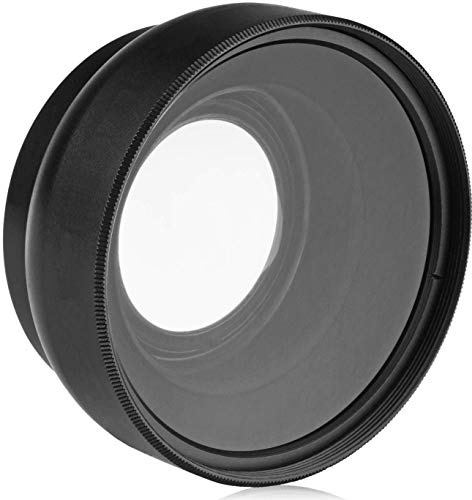 Canon Powershot SX40 HS 0.5x High Definition Wide Angle Lens (67mm) Made By Optics + Lens Adapter Ring (67mm) + Nwv Direct Micro Fiber Cleaning Cloth