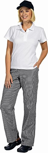 Leiber Kochhose schwarz/weiss Größe XXL