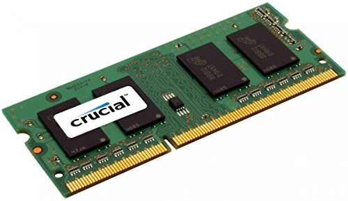Crucial CT4G3S1067M 4 GB (DDR3/DDR3L, 1066 MT/s, PC3-8500, SODIMM, 204-Pin) Memory for Mac