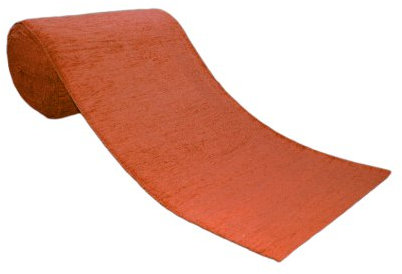 Chenille Meterware Vorhang Grönland A, Thermo, Farbe:Terra, Breite: 140 cm, Schwere Qualität: 330g/qm, Thermovorhang
