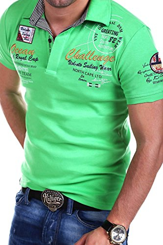MT Styles Poloshirt Challenge T-Shirt R-2728 [Grün,