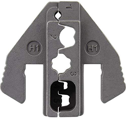 TOOLCRAFT PLE-0H1 Crimp-Einsätze Zündkerzenstecker Quetschbereich: 1 mm² (max) Passend für Marke (Zangen): TOOLCRAFT PZ