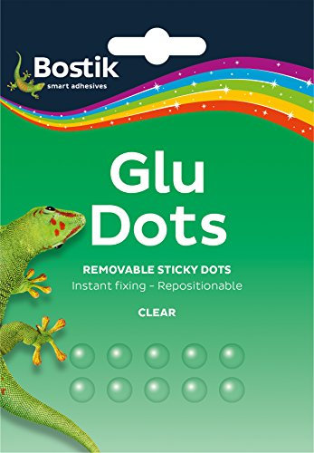 2X Bostik Sticky Glue Dots Removable