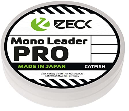 Zeck Mono Leader Pro 1,28mm 90kg 20m monofiles Welsvorfach