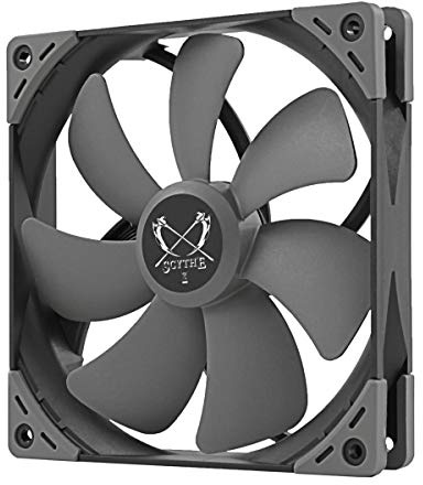 Scythe Kaze Flex 140mm Fan, PWM 300-1200RPM, Quiet Case/Radiator Fan, Single Pack