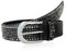 irisaa Damen Gürtel Breiter Nietengürtel im Vintage-Look, Jeansgürtel, Damen Taillengürtel 2020:Schwarz, Normale Gürtel Größe 80-105:90 CM