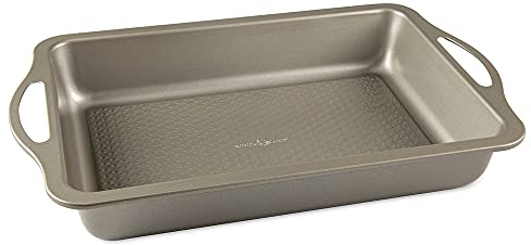 Nordic Ware Cake Pan, Steel PFOA-free nonstick, Silver