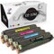 Squuido 4 Tonerkartuschen CLT-506L kompatibel mit Samsung CLP-680ND CLX-6260FW CLX-6260ND CLP-680DW CLX-6260FR CLX-6260FD | Hohe Reichweite 6000/3500 Seiten