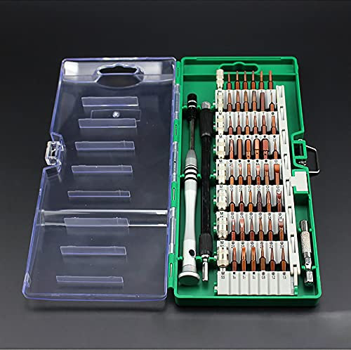 Kit de tournevis de précision 60 en 1 - Kit d'outils de réparation - Petit tournevis avec étui pour démonter les ordinateurs