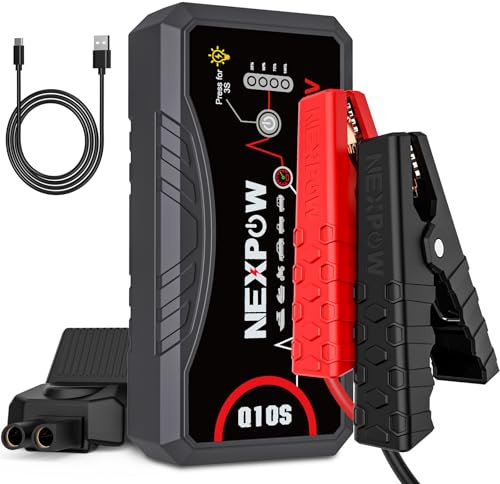 NEXPOW Car Jump Starter 2026 Upgraded Car Battery Jump Starter Pack