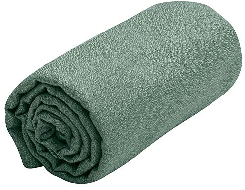 Sea to Summit - Airlite Towel Reisehandtuch M - Hand -/ Badetuch - Mikrofaser - Saugfähig & Schnelltrocknend - Ultraleicht - Kompakt - Wandern - 50 x 100cm - Sage Green - 47g