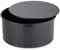 Tower T943022HG47 Precision Plus 25cm Loose Base Deep Cake Tin, Aluminised Steel with Non-Stick Coating, Black