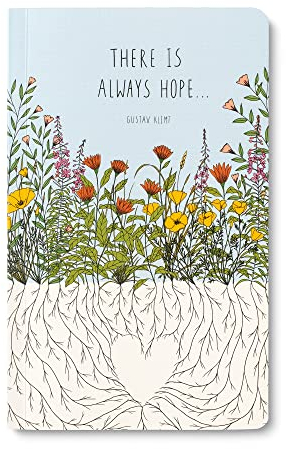 Compendium Softcover-Tagebuch – There is always hope... – A Write Now Journal mit 128 linierten Seiten, 12,7 cm B x 20,3 cm H