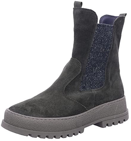 Waldläufer H-Tara 741802195/066 Damen Schlupf/Reißverschlussstiefelette Kaltfutter, Größe 37.5