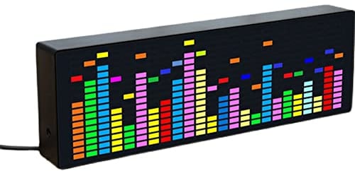 ZYWUOY Music Spectrum Indicator VU Meter RGB Audio Level Display Amp lifier Board