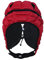 TINAYAUE Rugbyhelm für Kinder, Uni, Größe S, M, verstellbar, Rot