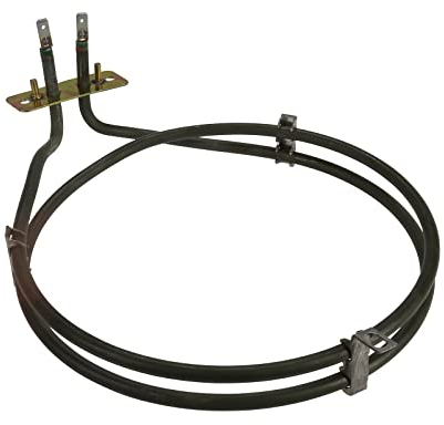 Masterpart Fan Oven Heating Element Compatible With AEG 5158B-D-GB, 5158B-W-GB, 515B-D-GB Competence 2000W Circular Cooker 2 Turn Heater