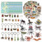 Nuyoach Insekt Party Mitgebsel Kindergeburtstag Gastgeschenke,Insekten Favours Geschenk Tasche,99 Stück Insekt-Spielzeug-Figuren Tortendeko Geburtstagstüten Figuren Kinder Aufkleber Für Junge Mädchen