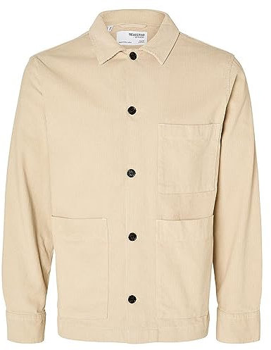 SELETED HOMME Slhloosetony-Cord Overshirt Noos