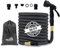 VELVETIO Expandable Strong Garden Hose Pipe 30FT, 7 Function Nozzle Spray Gun with 3/4 1/2 1 Leakproof Connector, 4 Layer Latex Core No Ink Flexible Hose for Outdoor & Car Wash, Black