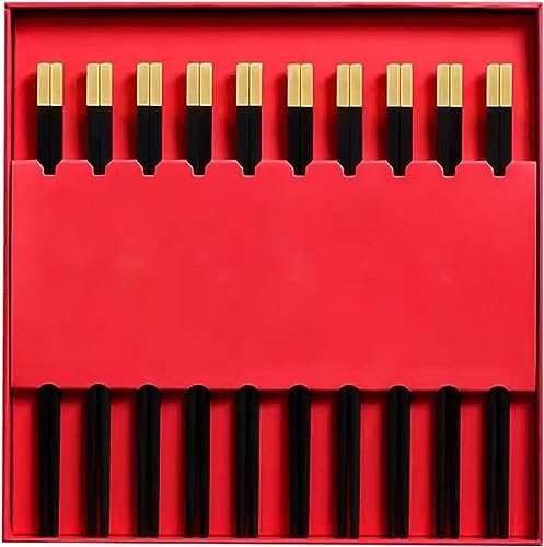 Essstäbchen wiederverwendbar, wiederverwendbare Essstäbchen, Essstäbchen wiederverwendbare Lichtschwert-Essstäbchen, 10 Paar Essstäbchen, Geschenkbox, Hochzeitsgeschenk, wiederverwendbare Essstäbche