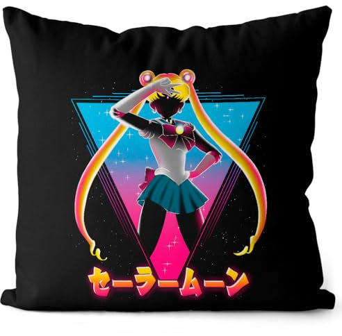 CottonCloud Sailor Cute Kissen mit Füllung 40cm Baumwolle Moon Anime Manga Cosplay Crystal