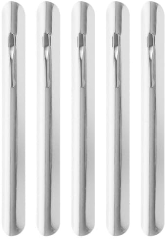 BESTonZON Lot de 5 Gratte-miettes en Acier Inoxydable - pour Table - Ramasse-miettes - Balayeuse - Ramasse-miettes de Table