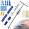 gxwcyi 34 Pezzi Kit Tirabolli per Carrozzeria, Riparazione Ammaccature Carrozzeria Auto, Tira Bolle Auto Grandine, Levabolli Carrozzeria, Kit Ripara Ammaccature per Auto
