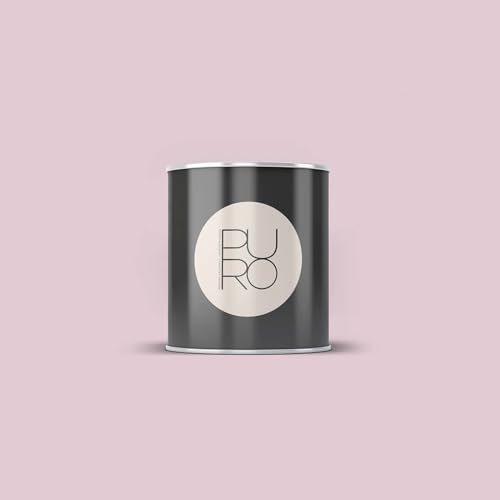 BRICOFLOR Wandfarbe rosa für Innen ideal als Mädchenzimmer Farbe Premium Farbe auf Dispersionsbasis in 1, 2,5 und 5 l Eimern matt