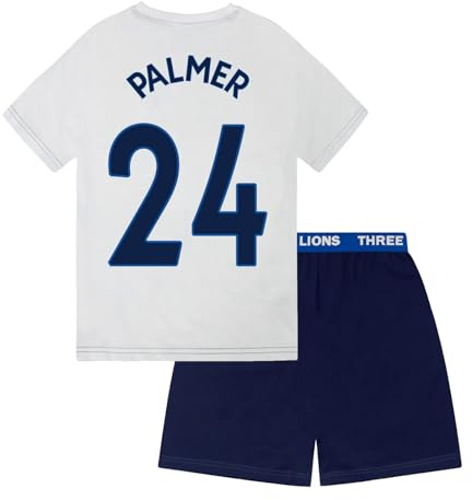 England Three Lions Boys Palmer 24 Short Pyjamas 8-9 Years