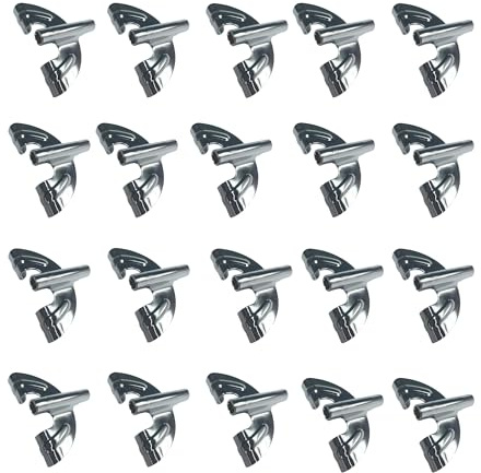AIAS Bassdrum Claws – Vintage Butterfly (20 Stück)