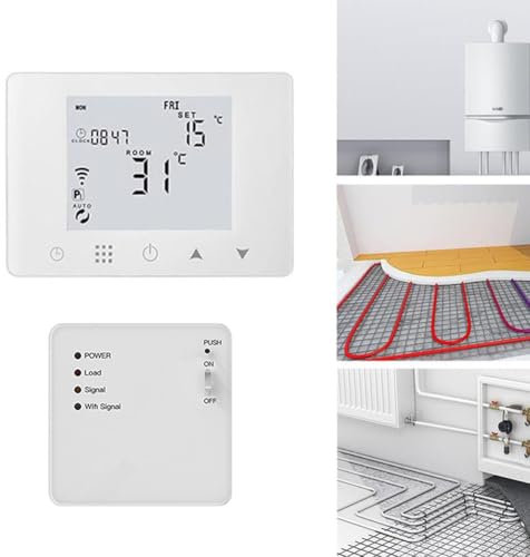 WiFi Smart Thermostat System for Effective Temperature Regulation in Gas Boilers and Electric Water Heating Units (Wifi Electric Heating)