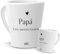 mundohuevo Taza Papá | Taza Papá Eres Nuestro Favorito | Idea de Regalo Día del Padre | Te quiero Papá | Detalles Divertidos y Especiales Navidad | Taza Cónica 350 ML | Café y Té | Cerámica